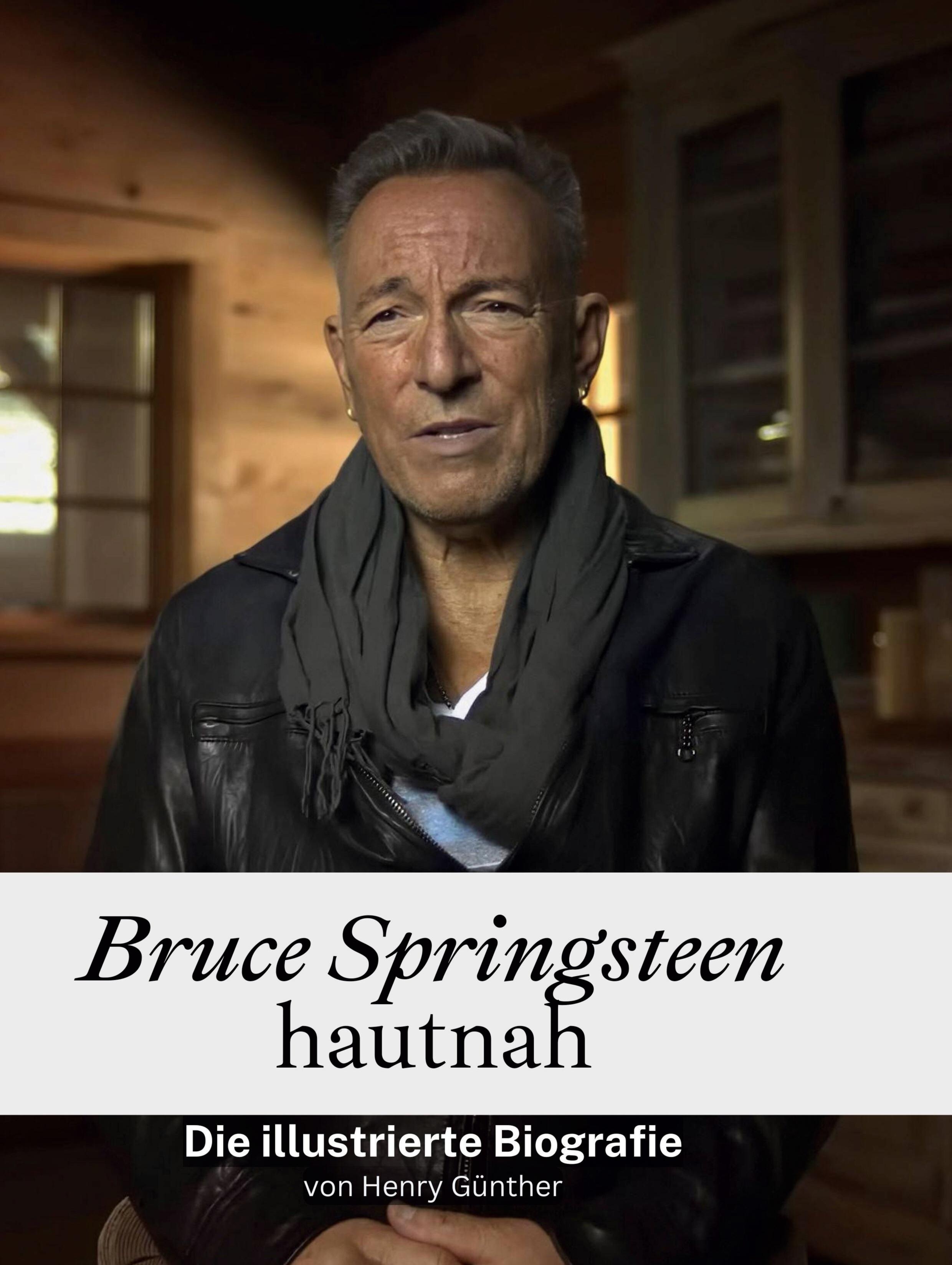 Vorderes Coverbild Bruce Springsteen hautnah
