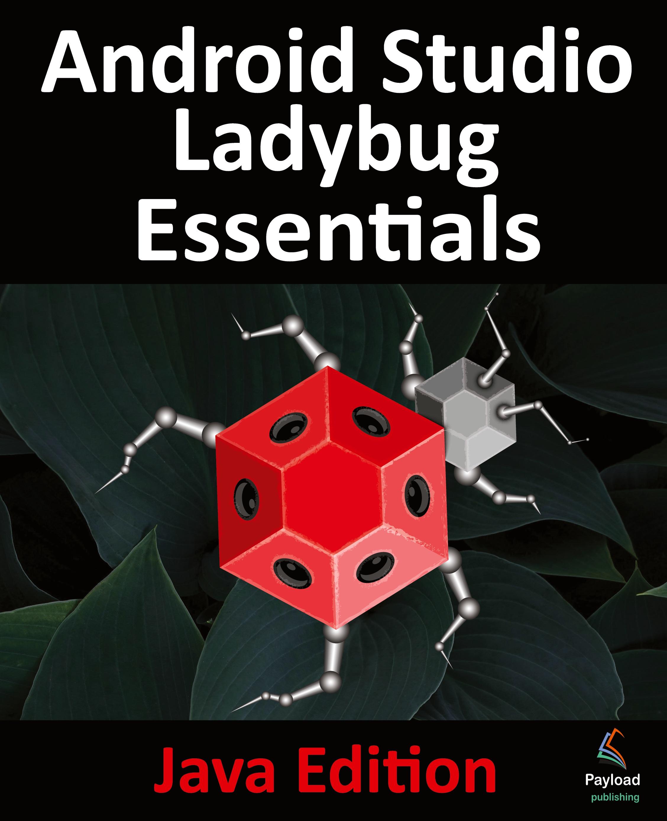 Vorderes Coverbild Android Studio Ladybug Essentials - Java Edition