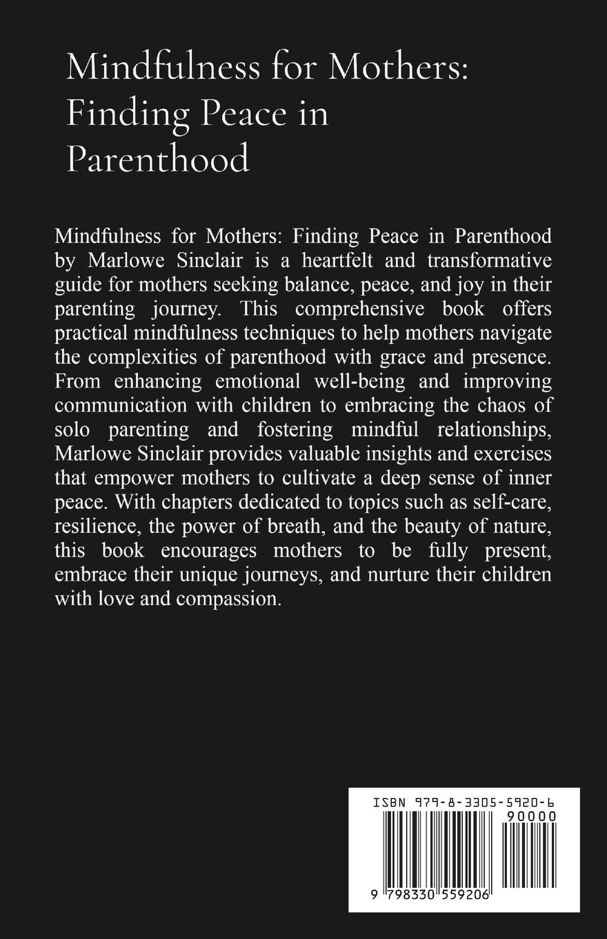 Rückseitencover Mindfulness for Mothers