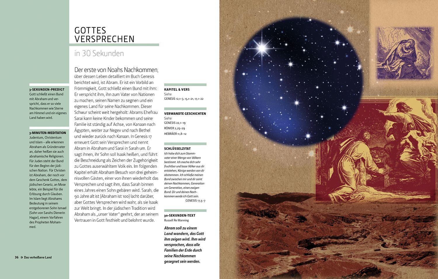 Beispielinhalt (Bild) Die Bibel in 30 Sekunden