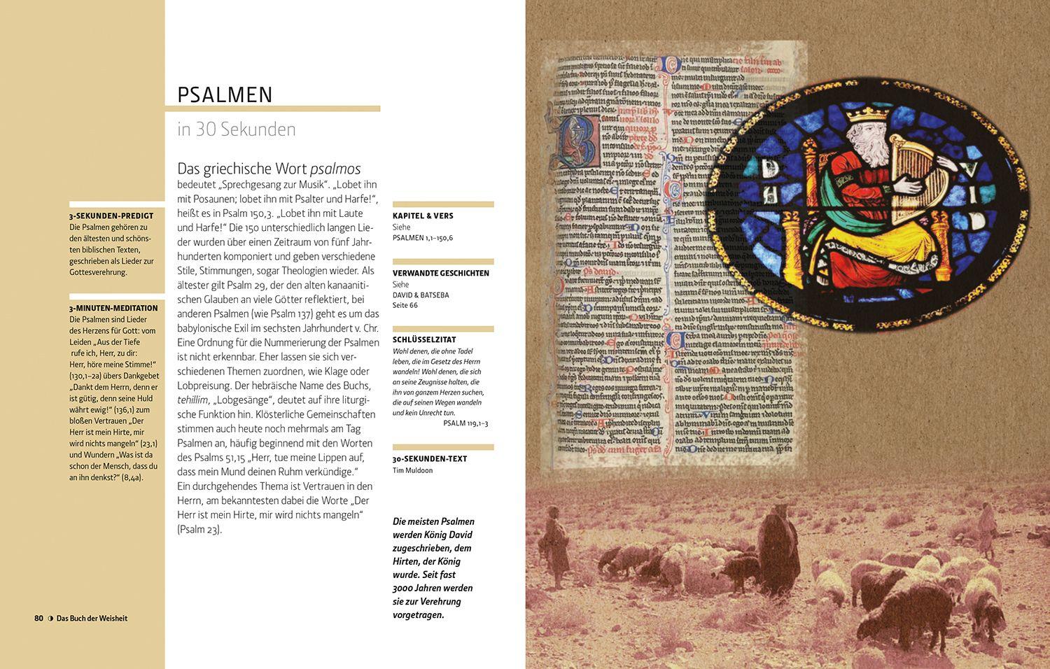 Beispielinhalt (Bild) Die Bibel in 30 Sekunden