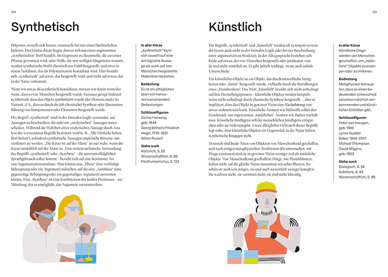 Beispielinhalt (Bild) Philosophie - 150 Schlüsselbegriffe