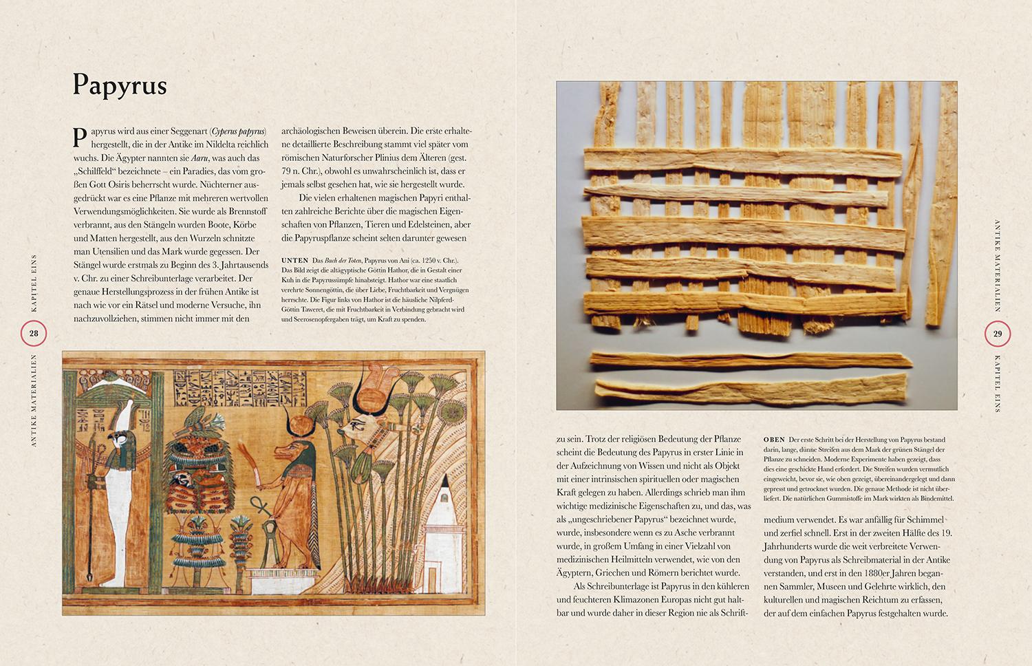 Beispielinhalt (Bild) Die Geschichte der Zauberbücher