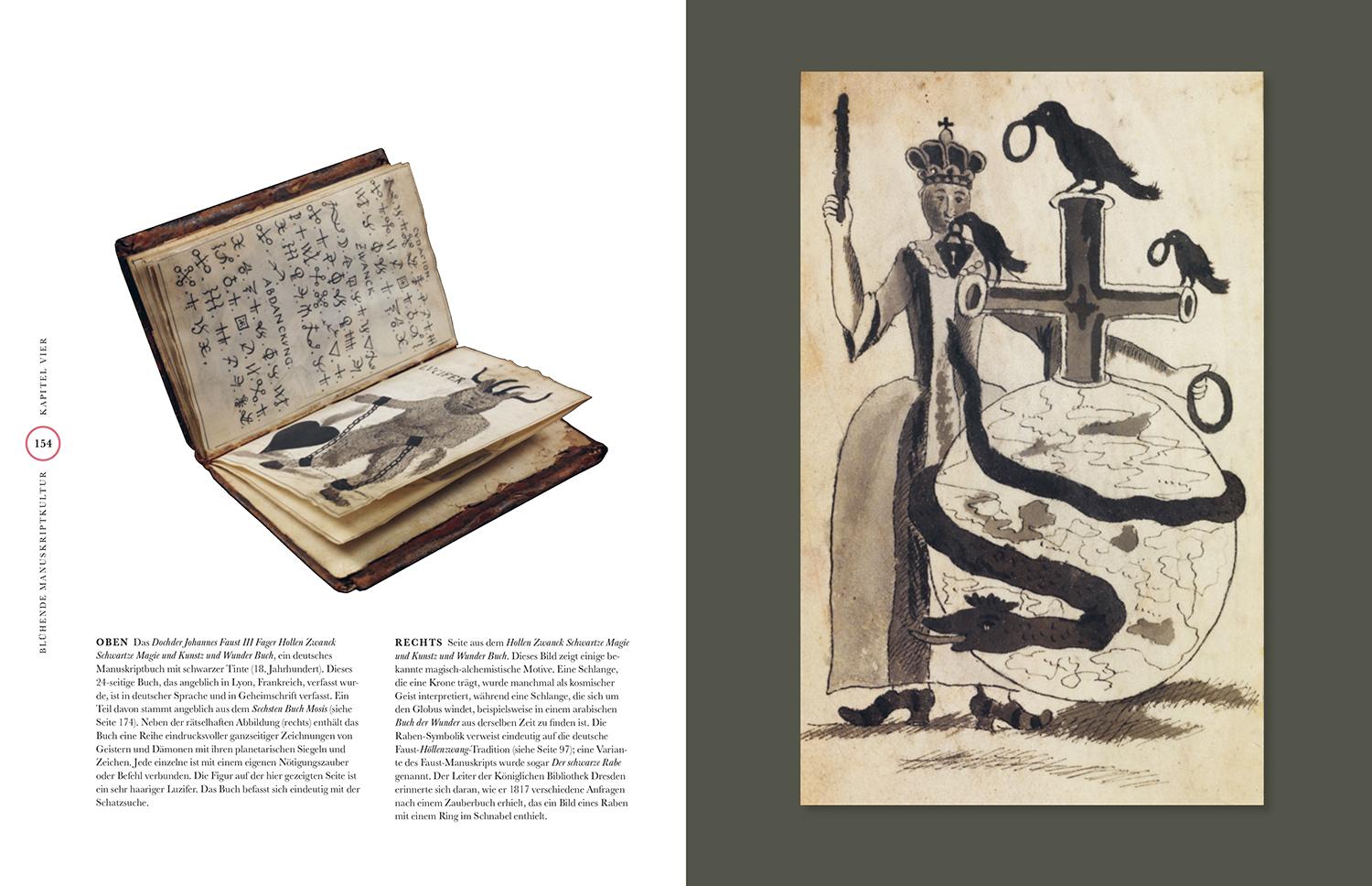 Beispielinhalt (Bild) Die Geschichte der Zauberbücher