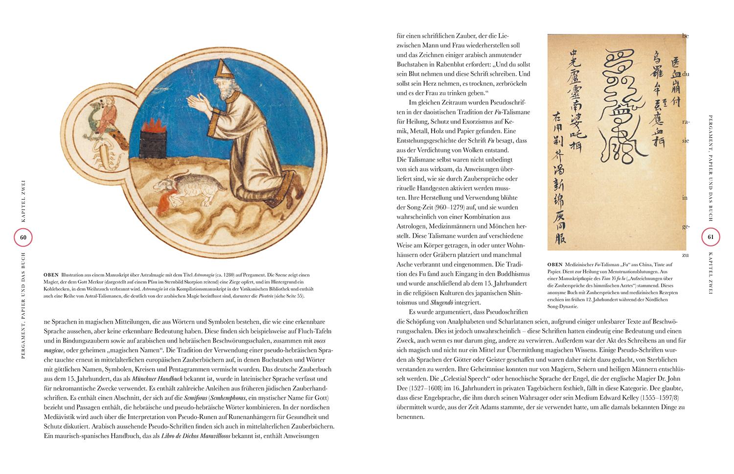 Beispielinhalt (Bild) Die Geschichte der Zauberbücher