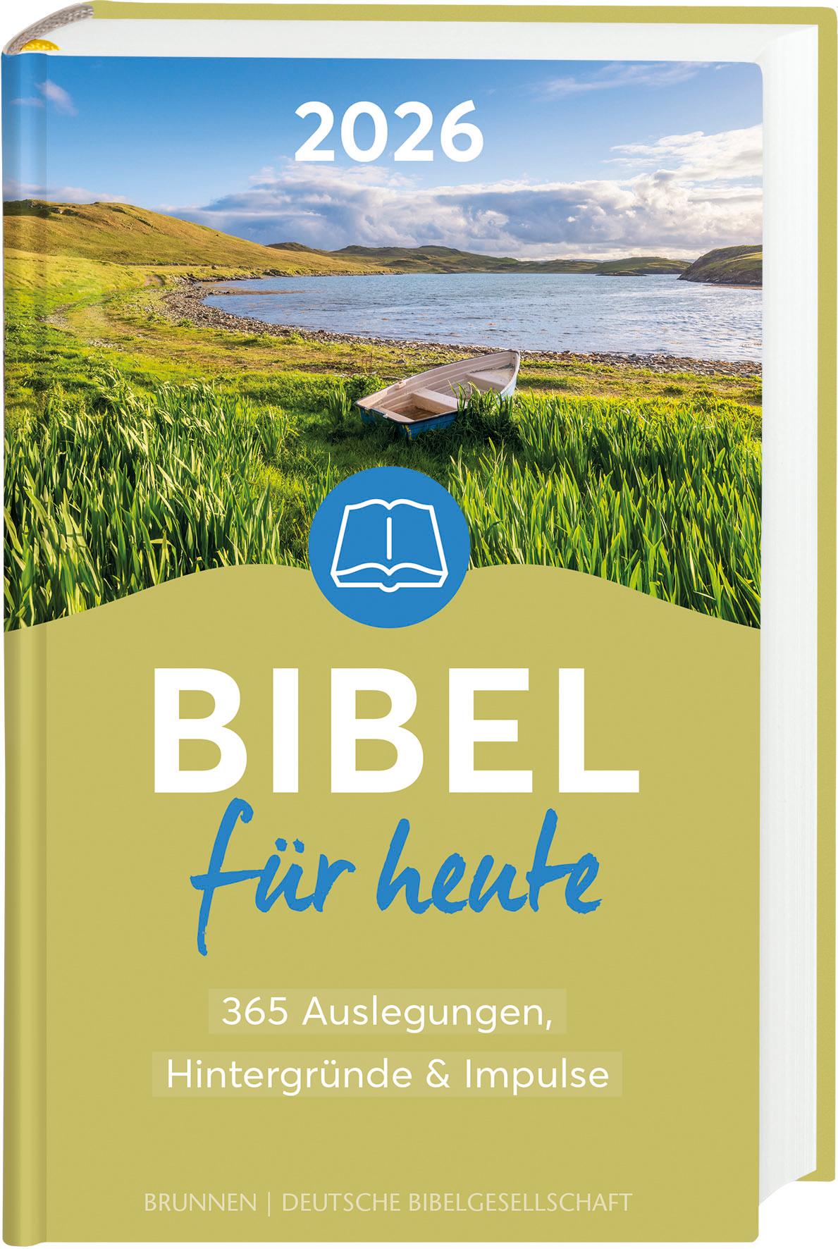 Vorderes Coverbild Bibel für heute 2026