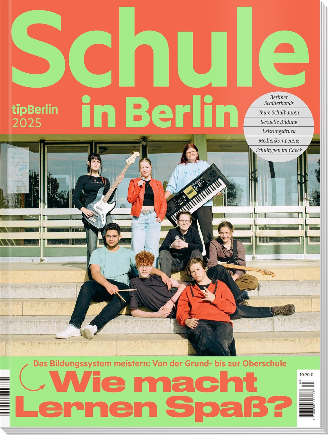 Vorderes Coverbild Schule in Berlin 2025