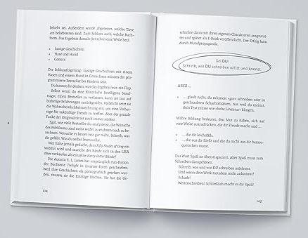 Beispielinhalt (Bild) Reden ist Silber, Schreiben ist Gold