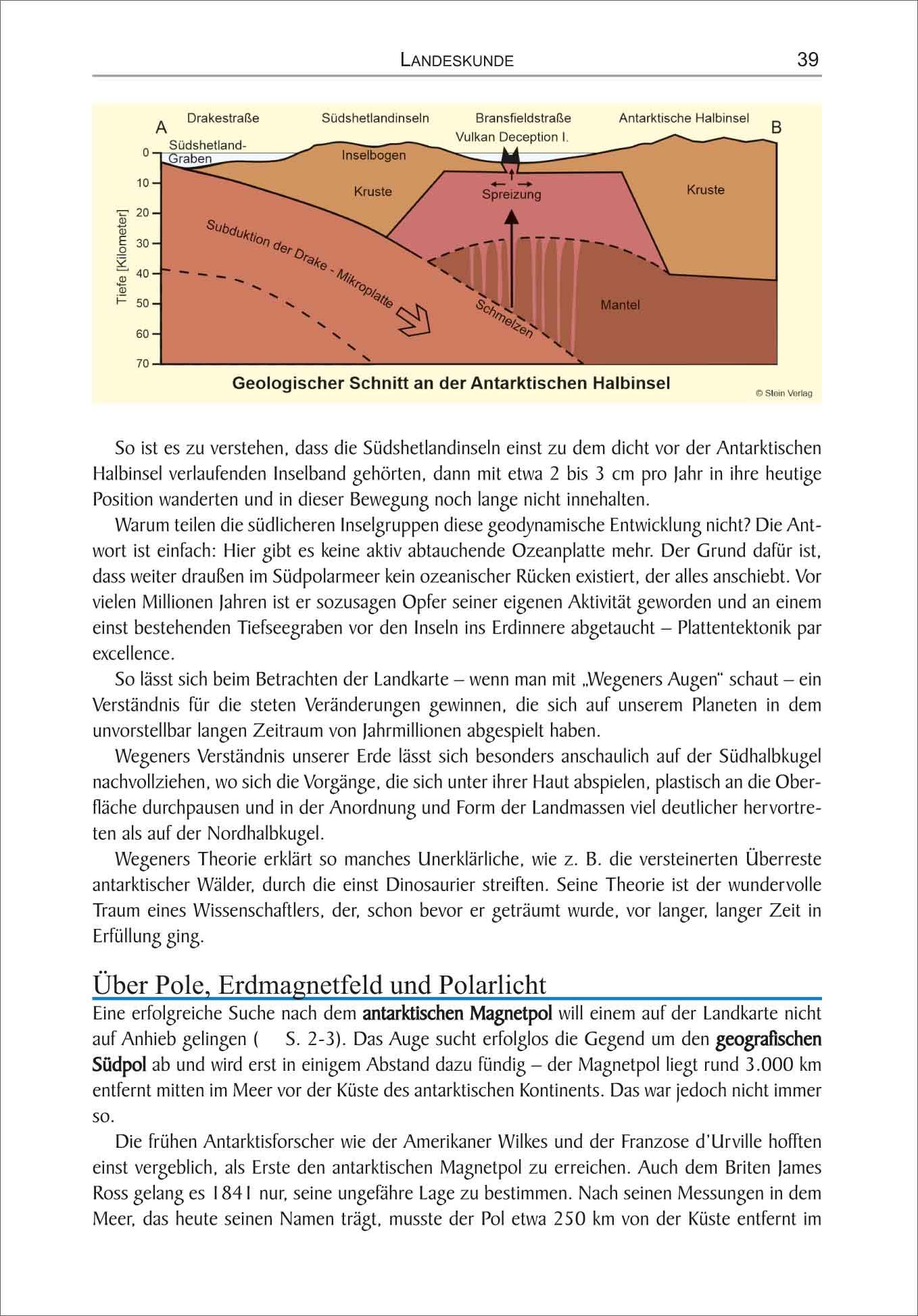 Beispielinhalt (Bild) Antarktis - Ein Reise-, Lese- und Informationsbuch über den Kontinent am Südpol