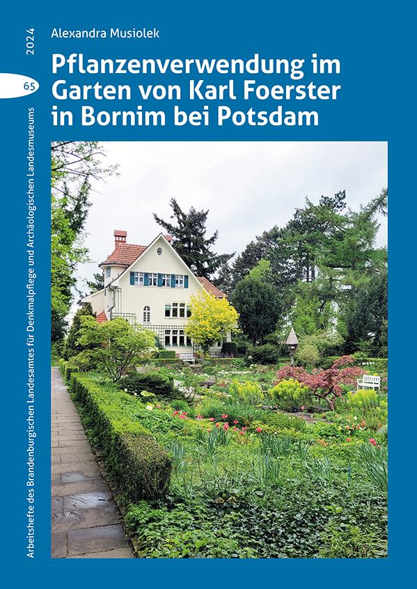 Vorderes Coverbild Pflanzenverwendung im Garten von Karl Foerster in Bornim bei Potsdam