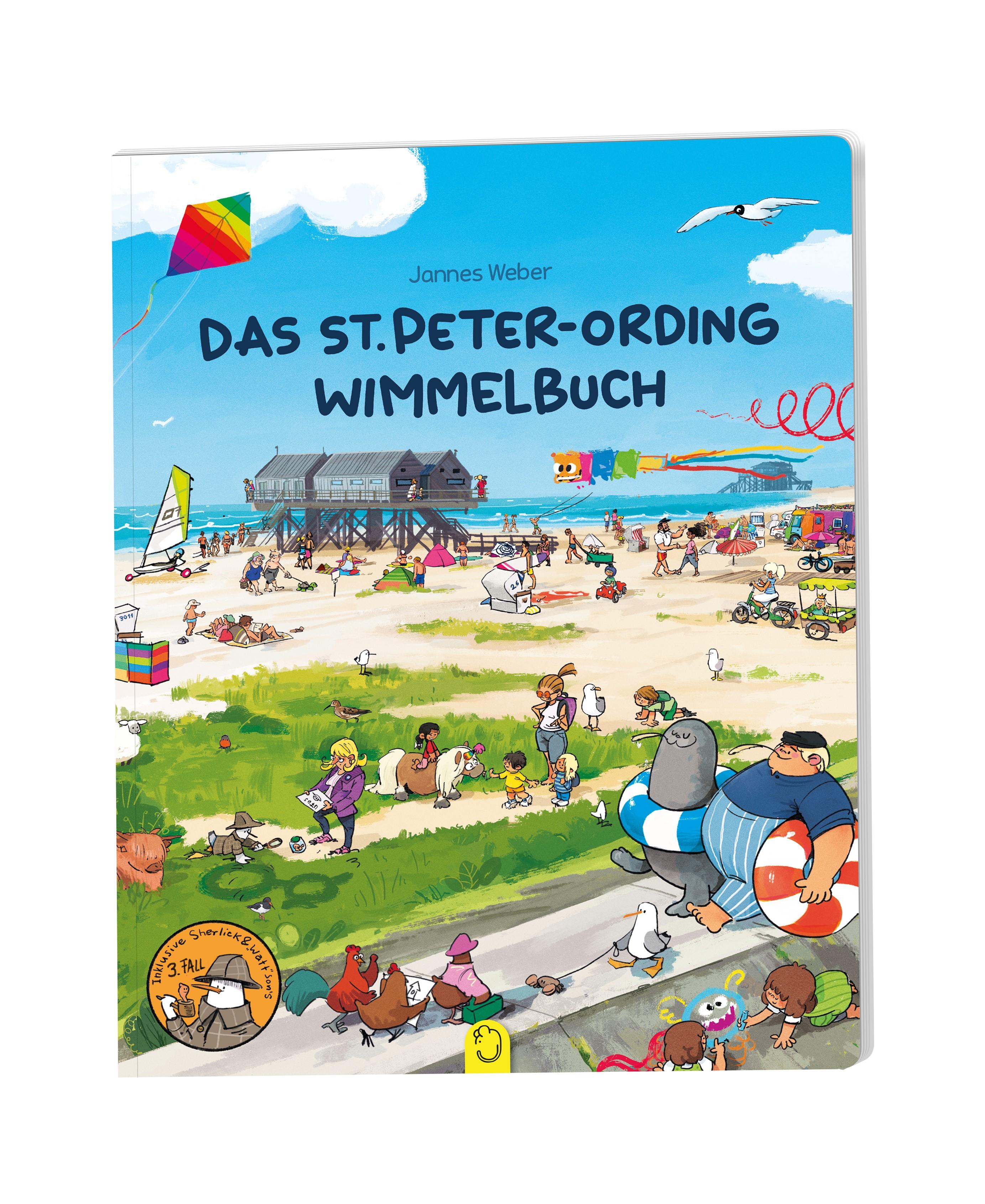 Vorderes Coverbild Das St. Peter-Ording Wimmelbuch