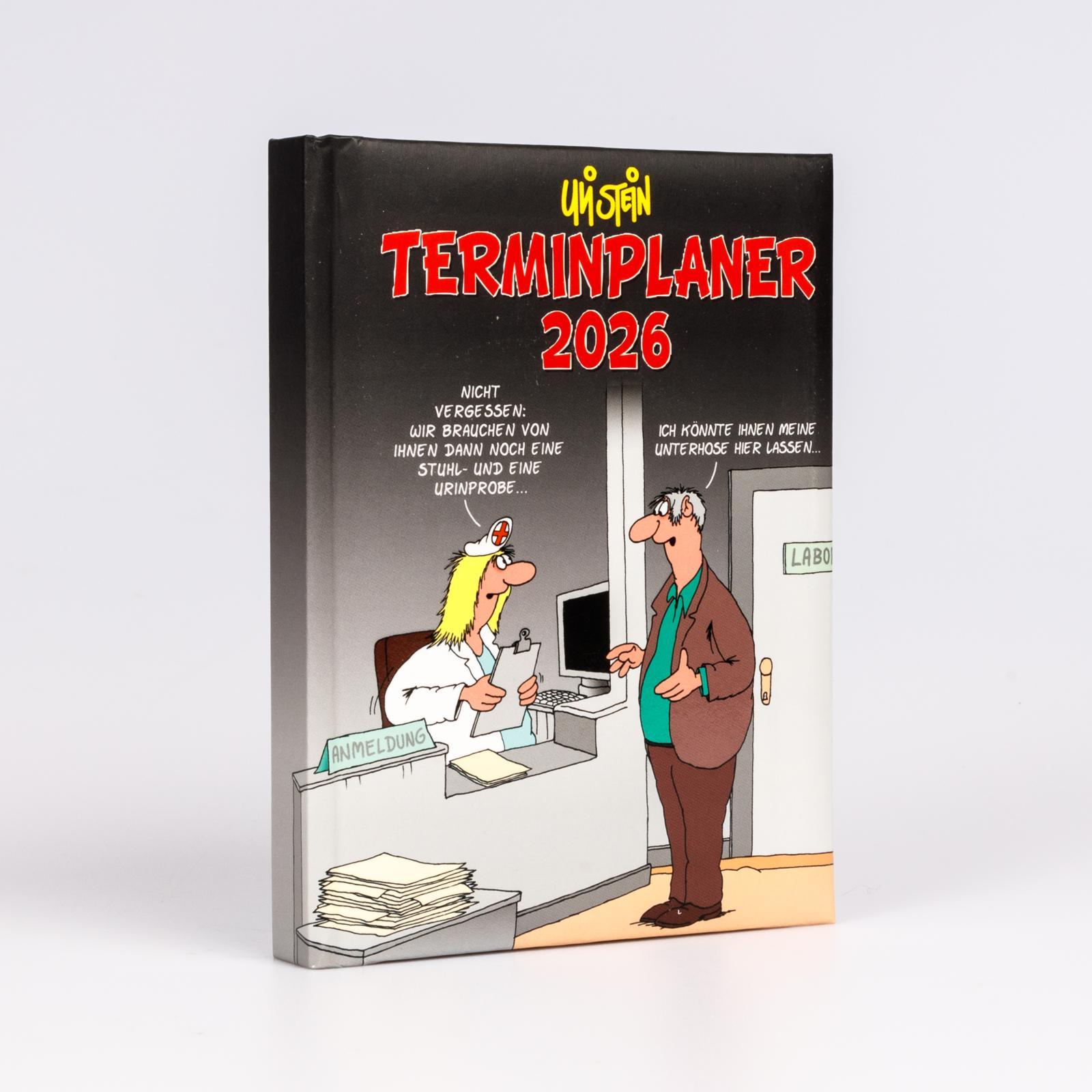 Beispielinhalt (Bild) Uli Stein Terminplaner 2026: Taschenkalender