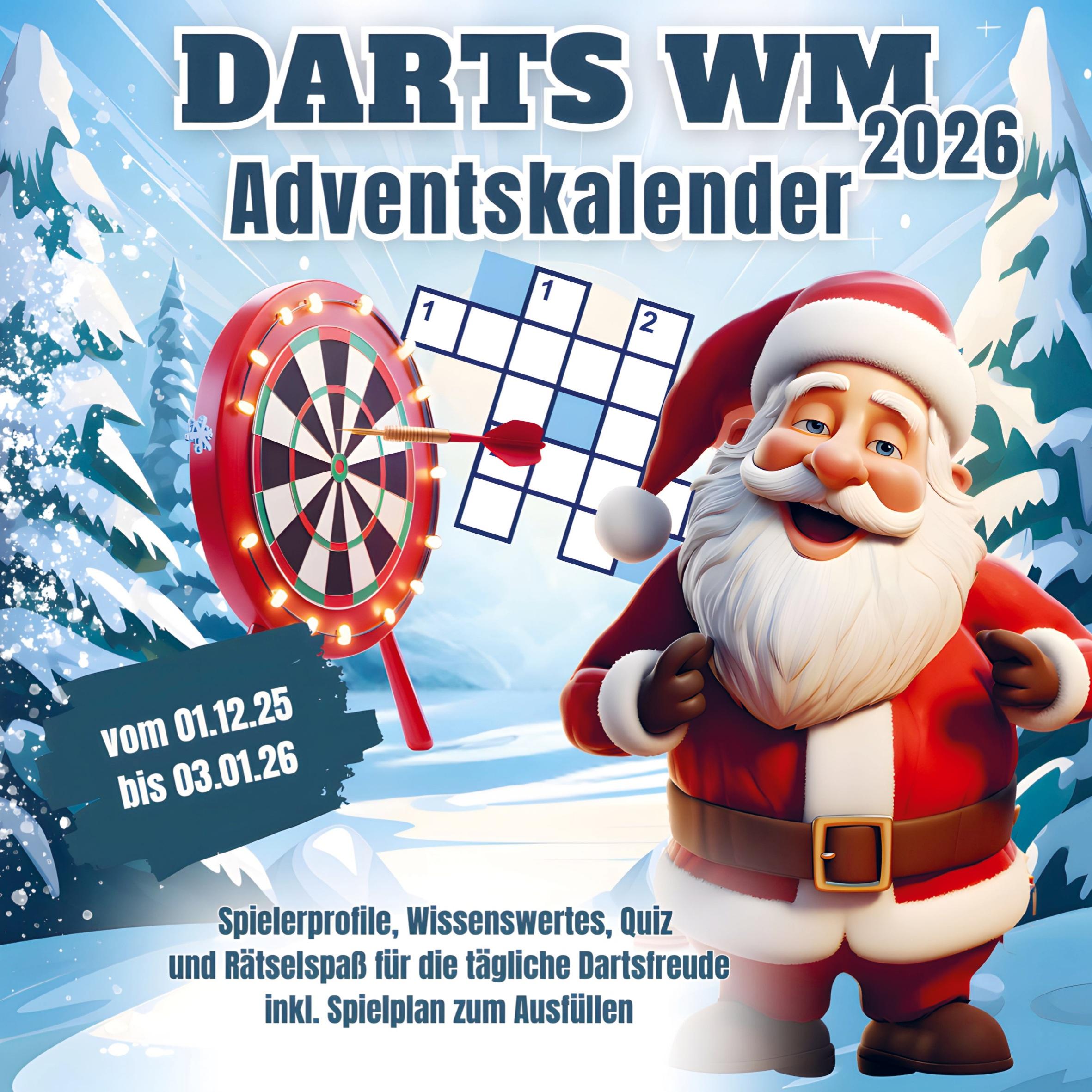 Vorderes Coverbild Darts Adventskalender
