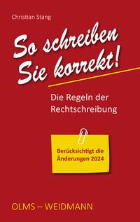 Vorderes Coverbild So schreiben Sie korrekt!