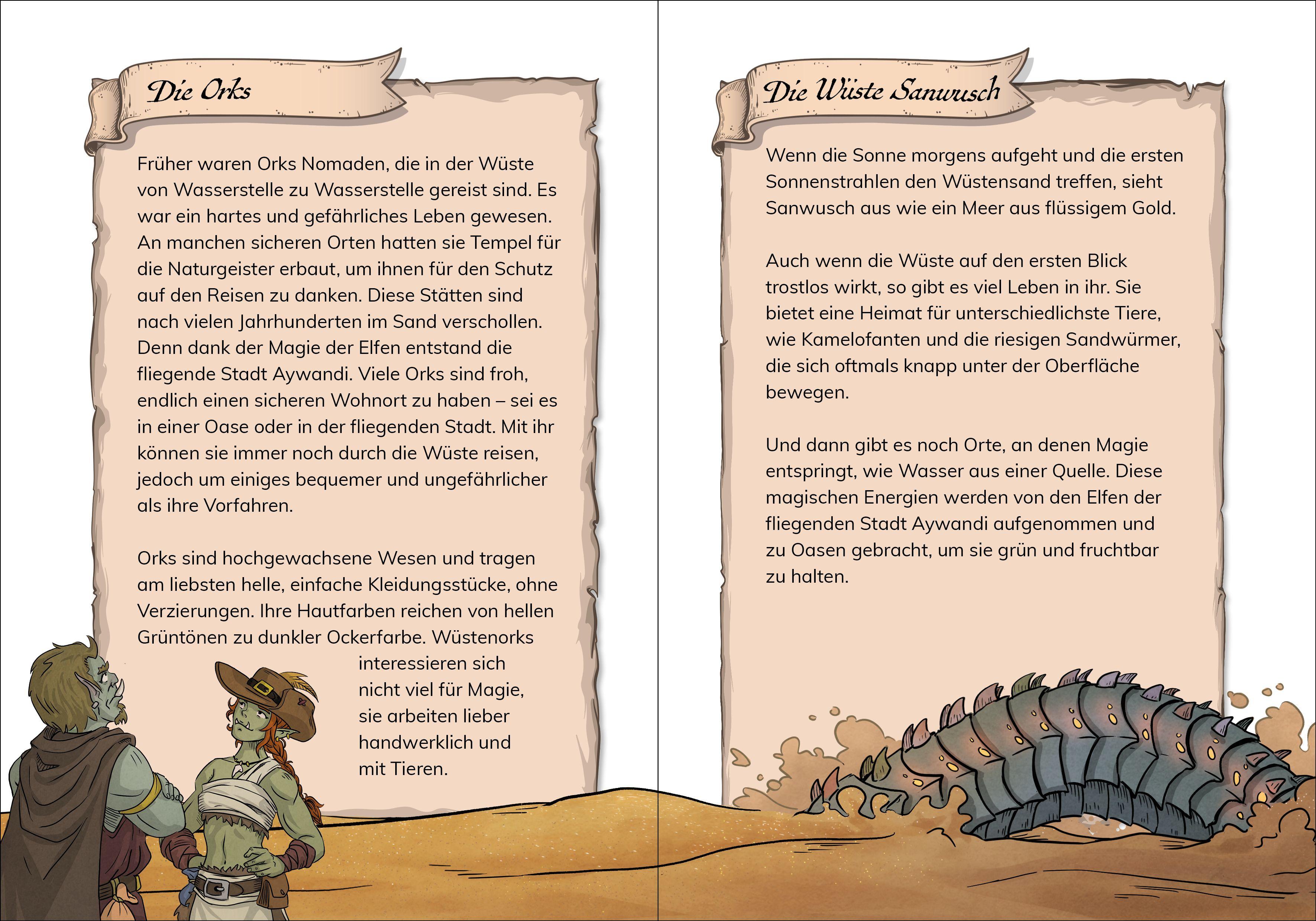 Beispielinhalt (Bild) Der Fluch von Sanwusch