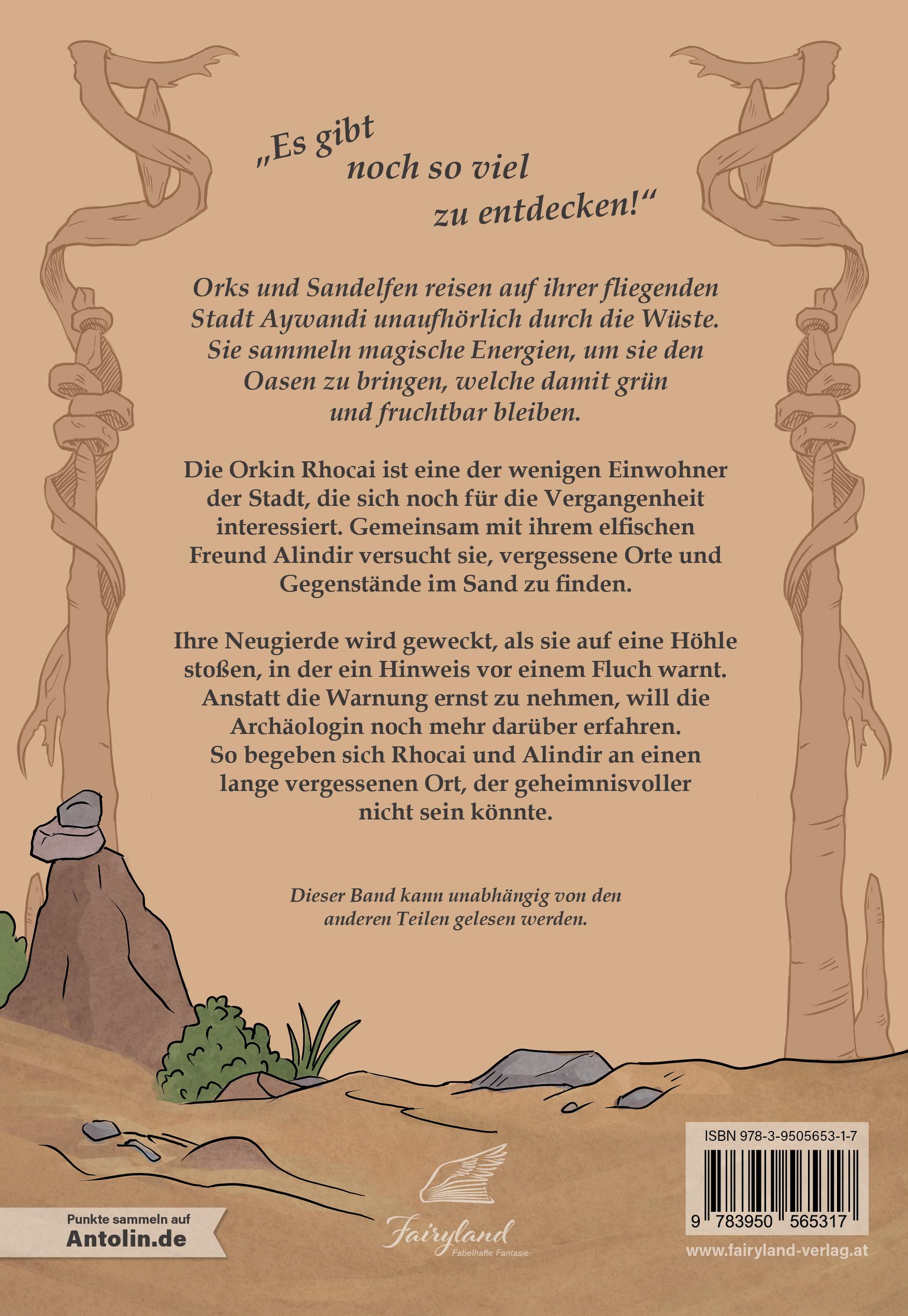 Rückseitencover Der Fluch von Sanwusch