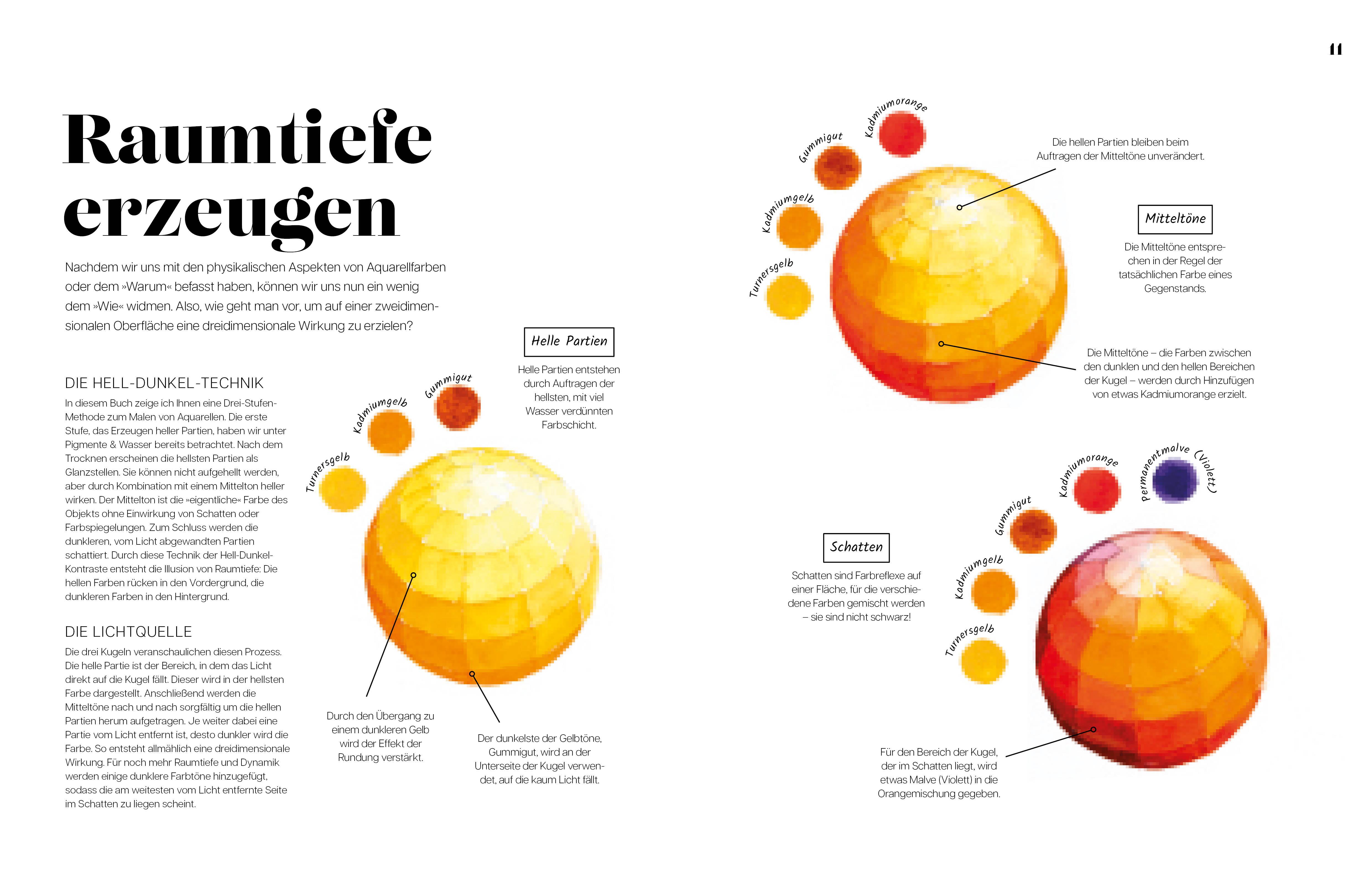 Beispielinhalt (Bild) Die Anatomie der Farben