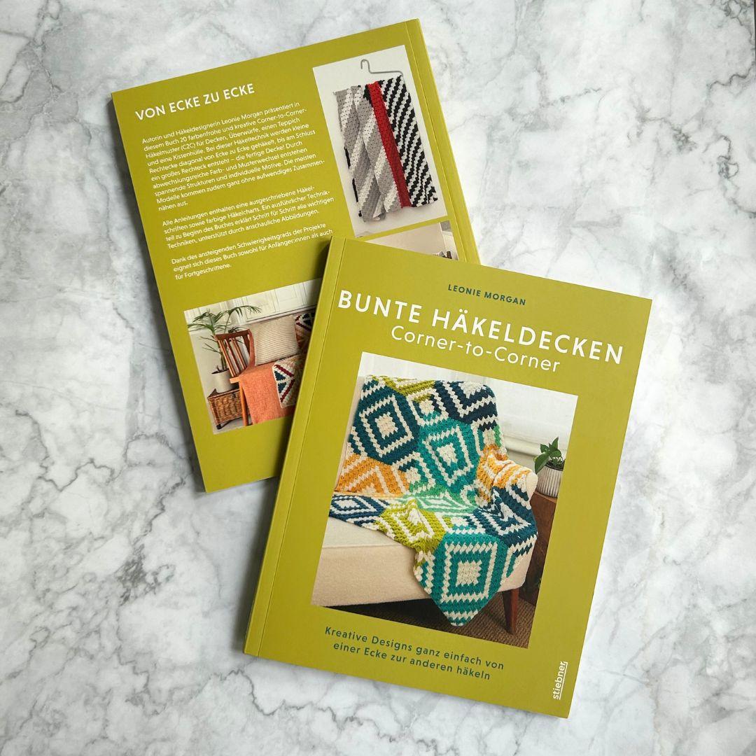 Beispielinhalt (Bild) Bunte Häkeldecken Corner-to-Corner