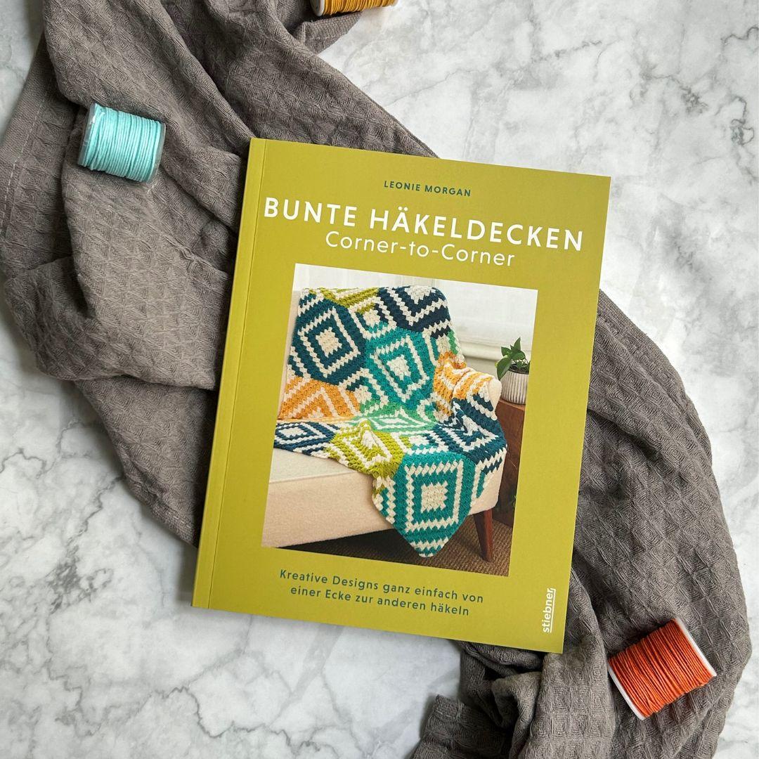 Beispielinhalt (Bild) Bunte Häkeldecken Corner-to-Corner
