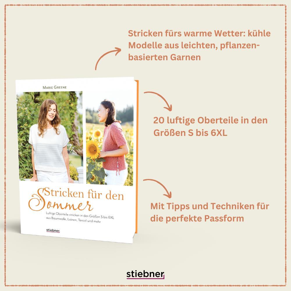 Beispielinhalt (Bild) Stricken für den Sommer