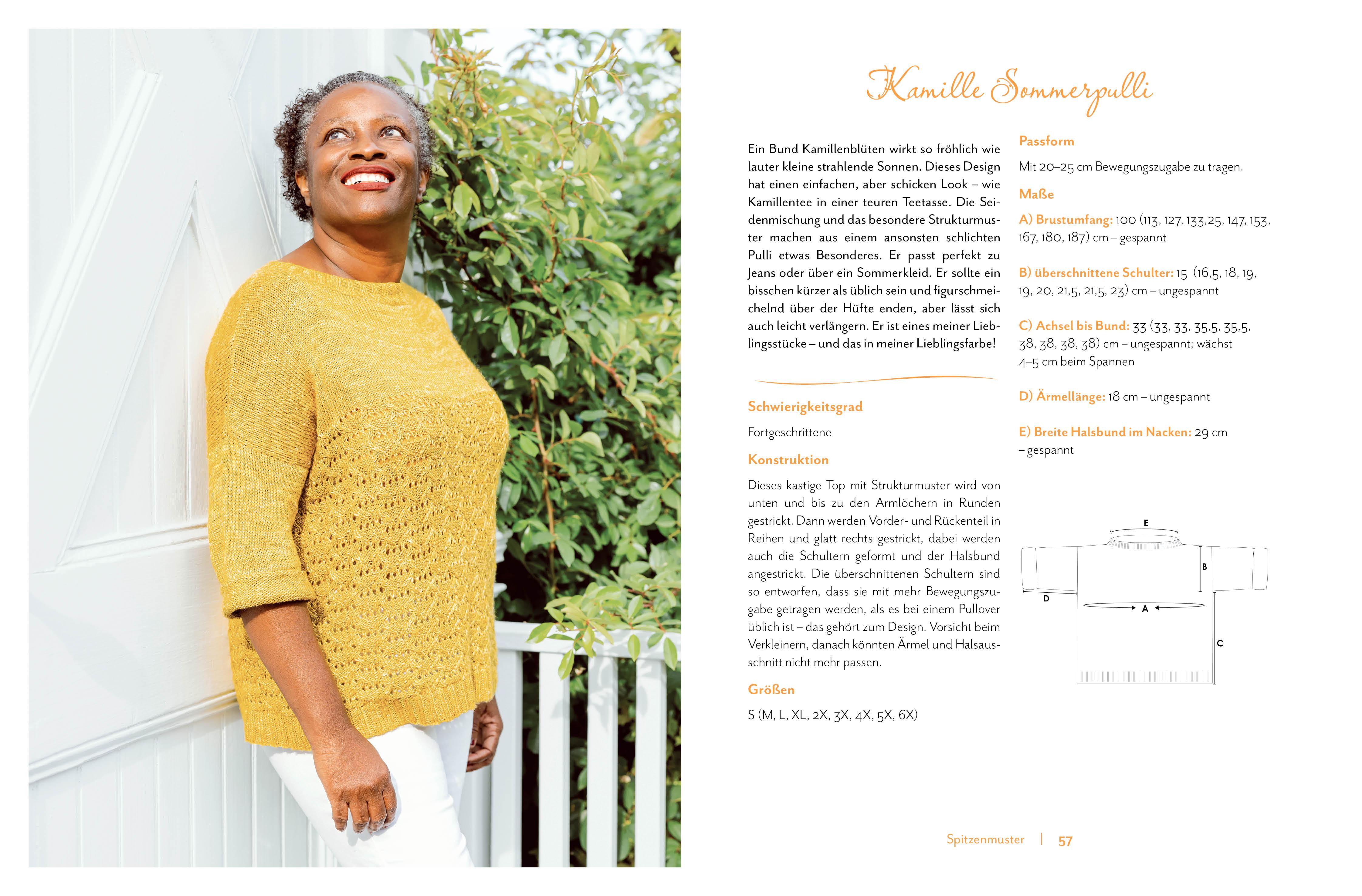 Beispielinhalt (Bild) Stricken für den Sommer