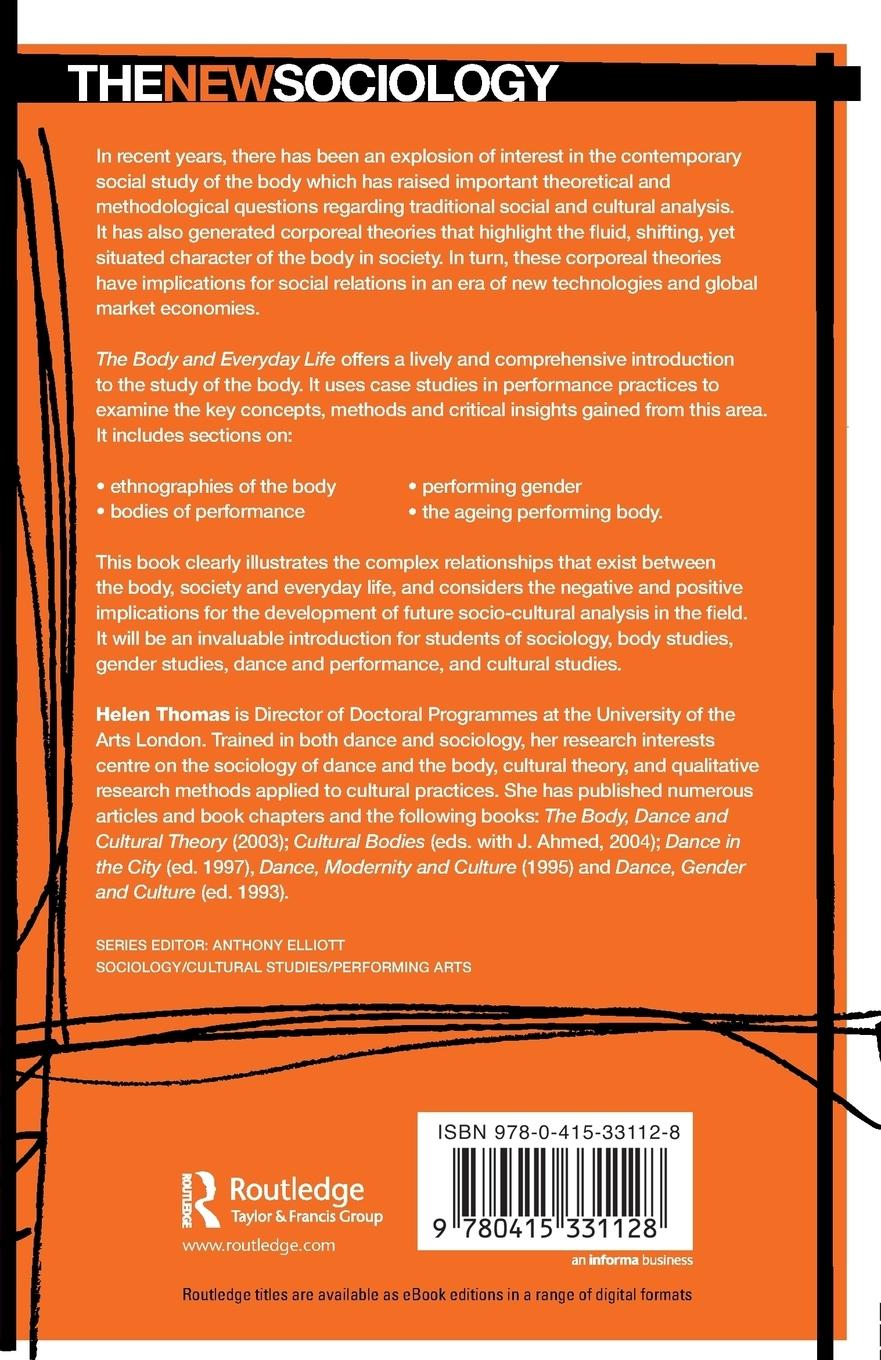 Rückseitencover The Body and Everyday Life
