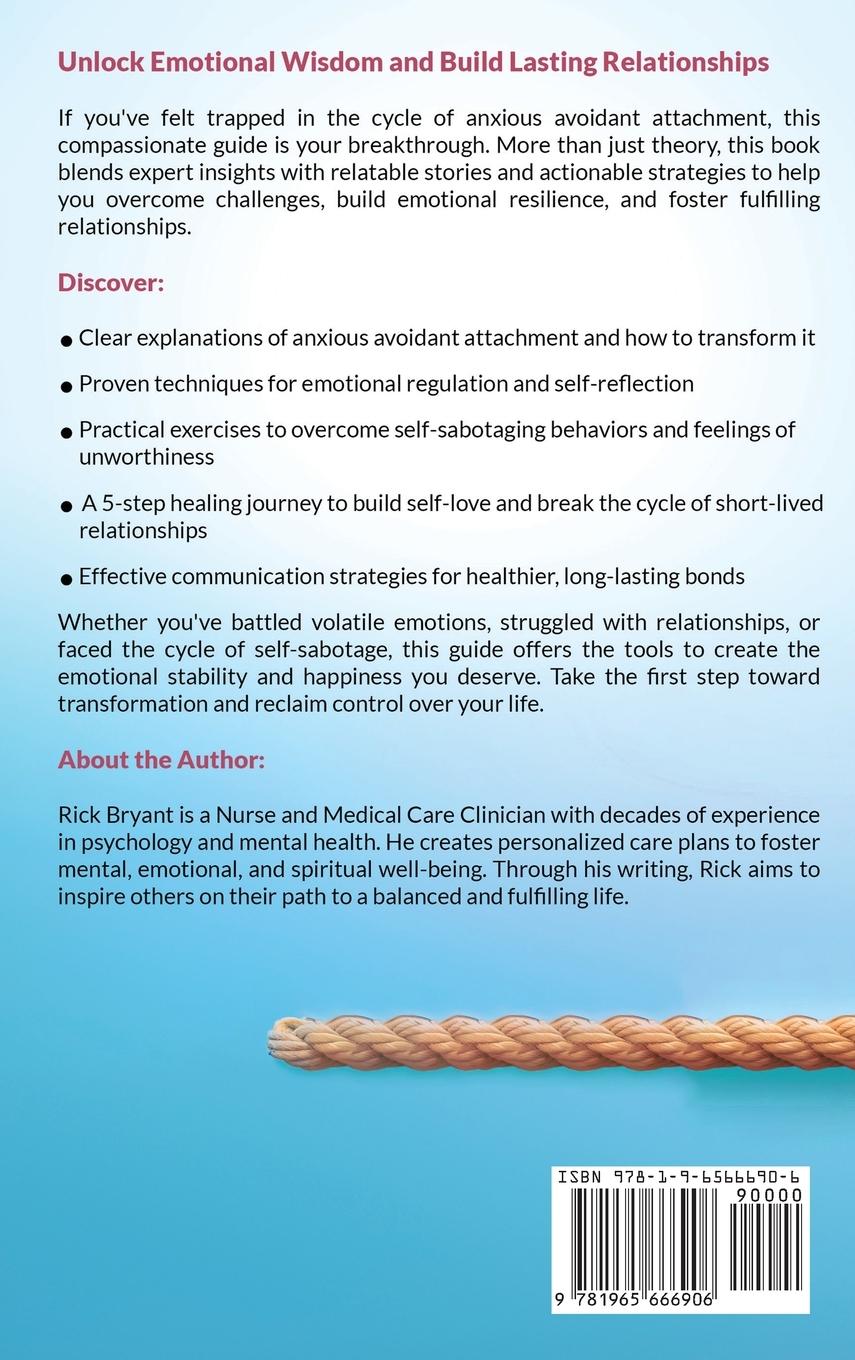 Rückseitencover Break Free From Anxious Avoidant Attachment