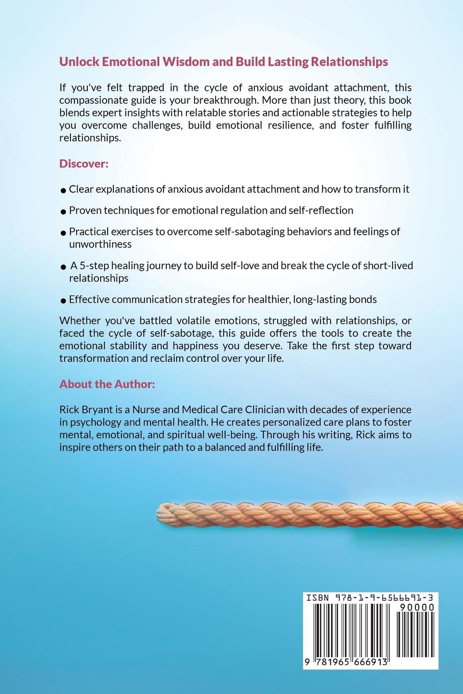 Rückseitencover Break Free From Anxious Avoidant Attachment