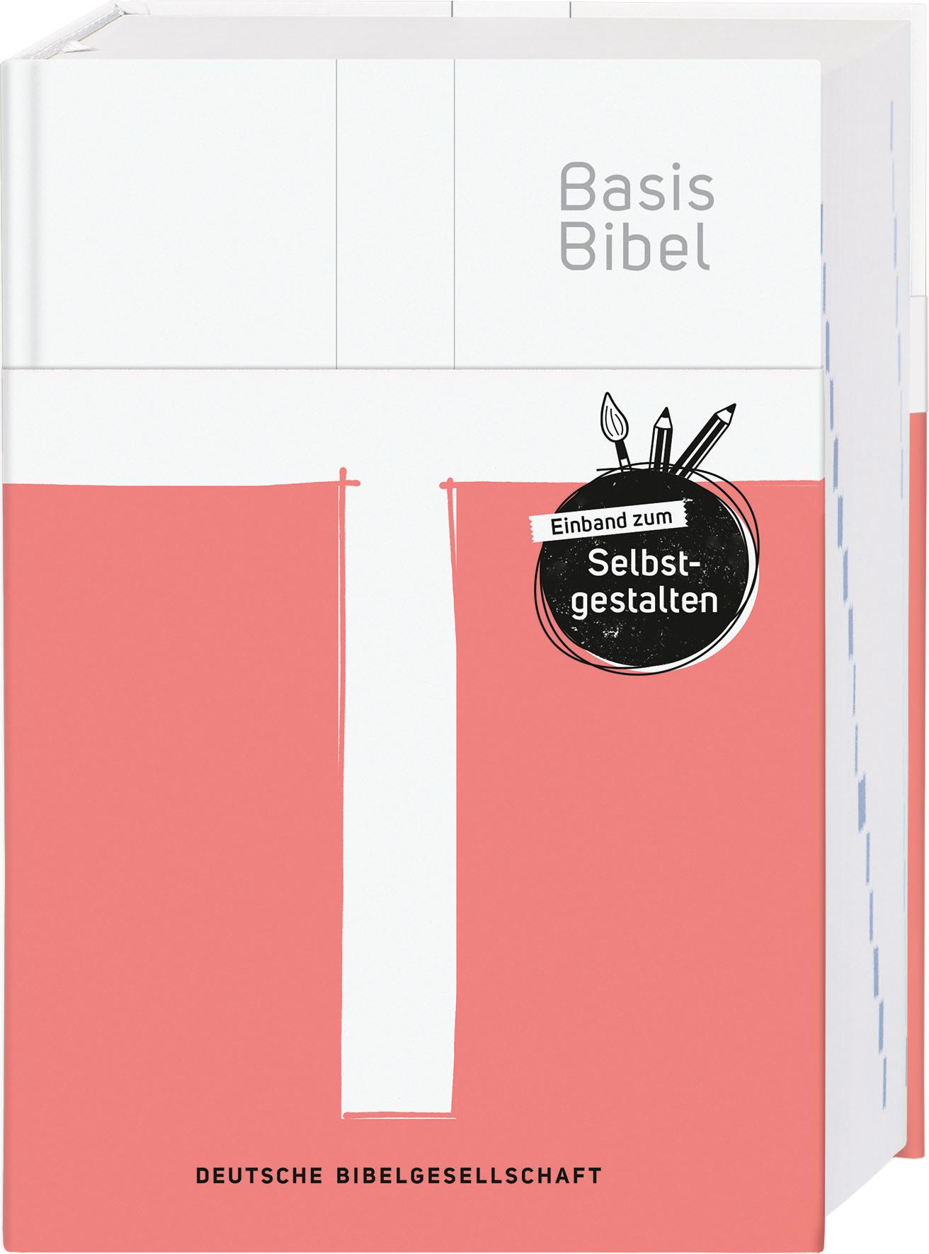 Vorderes Coverbild BasisBibel. Mit Einband zum Selbstgestalten