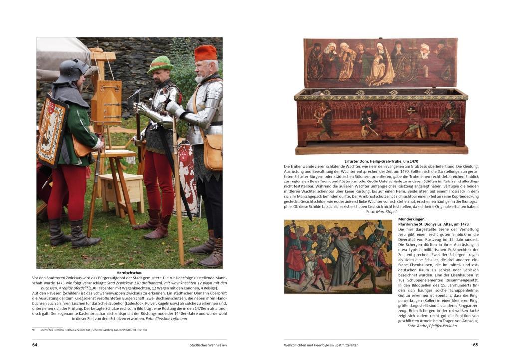 Beispielinhalt (Bild) Wehrpflichten und Heerfolge im Spätmittelalter