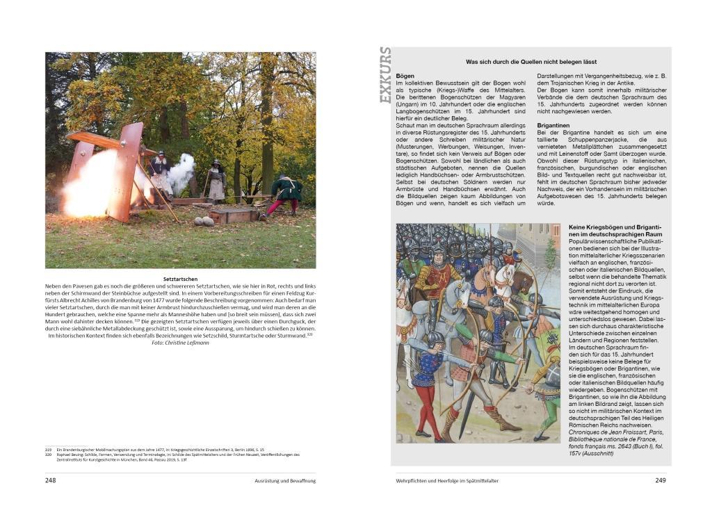 Beispielinhalt (Bild) Wehrpflichten und Heerfolge im Spätmittelalter