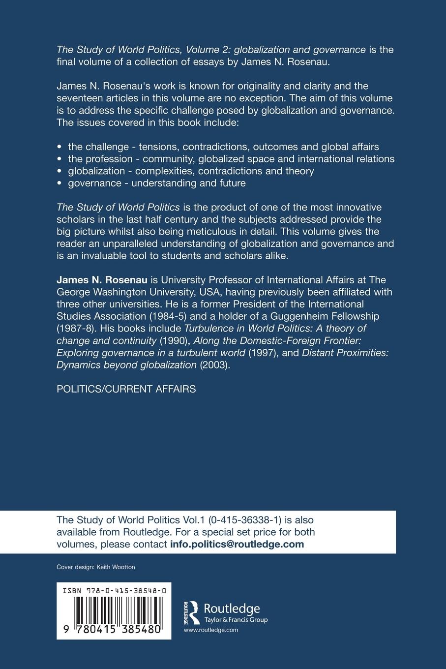 Rückseitencover The Study of World Politics