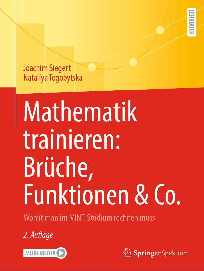 Vorderes Coverbild Mathematik trainieren: Brüche, Funktionen & Co.