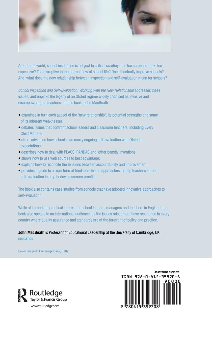 Rückseitencover School Inspection & Self-Evaluation