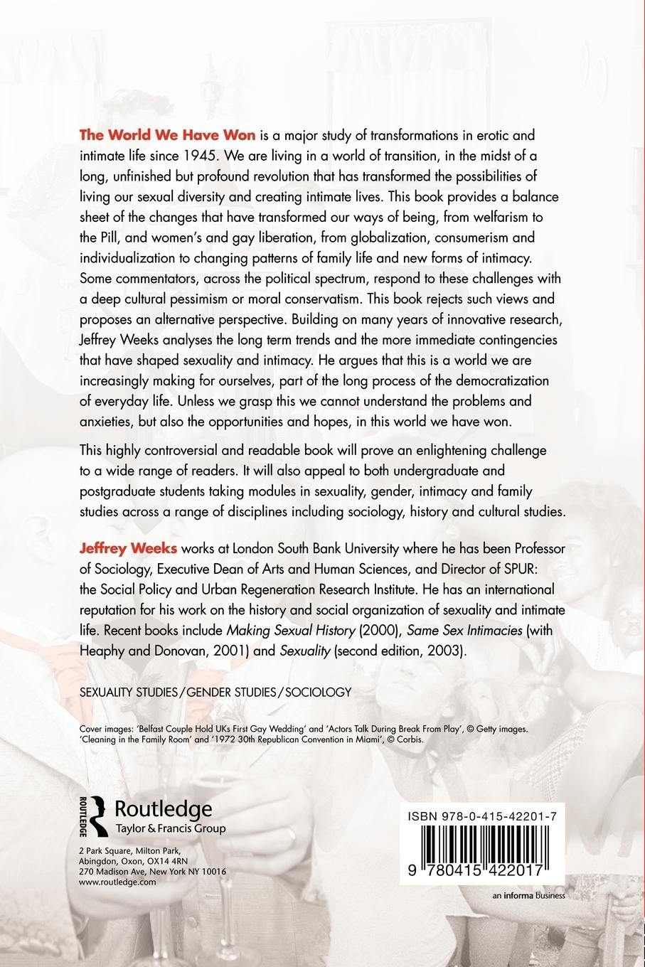 Rückseitencover The World We Have Won