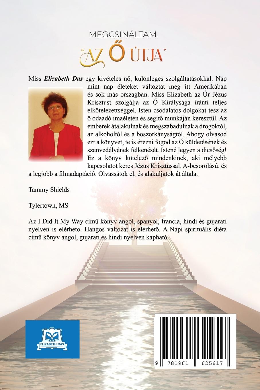 Rückseitencover Megcsináltam. "Az ¿ útja" Hungarian