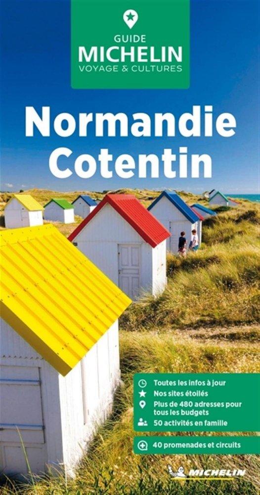 Vorderes Coverbild Michelin Le Guide Vert Normandie Cotentin