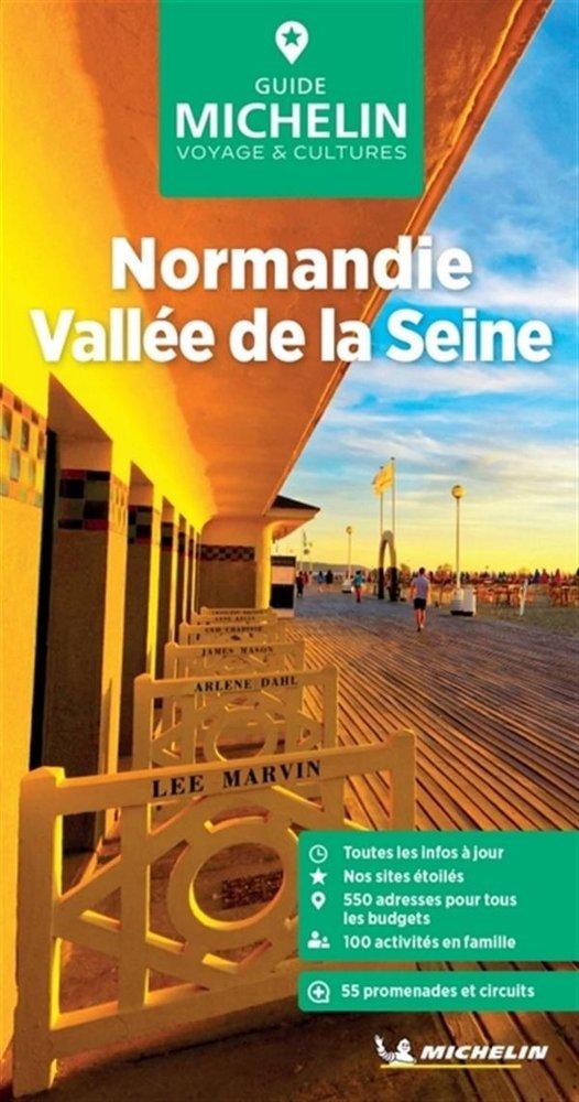 Vorderes Coverbild Michelin Le Guide Vert Normandie, Seine