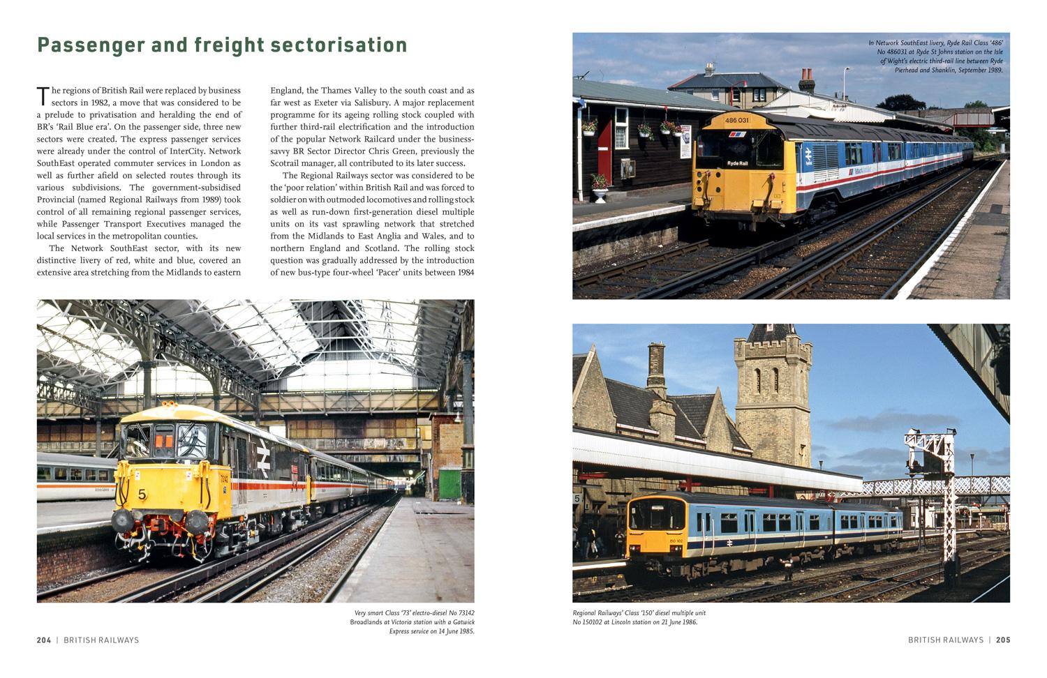 Beispielinhalt (Bild) The Times British Railways