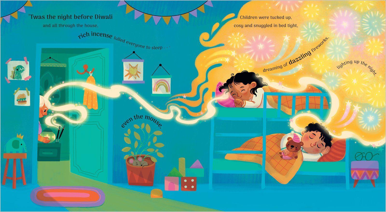 Beispielinhalt (Bild) The Night Before Diwali