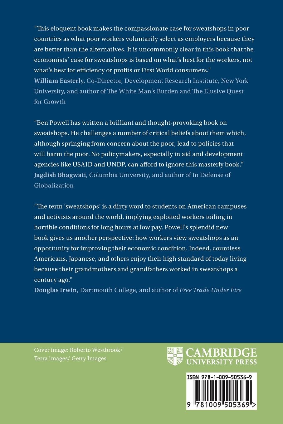 Rückseitencover Out of Poverty