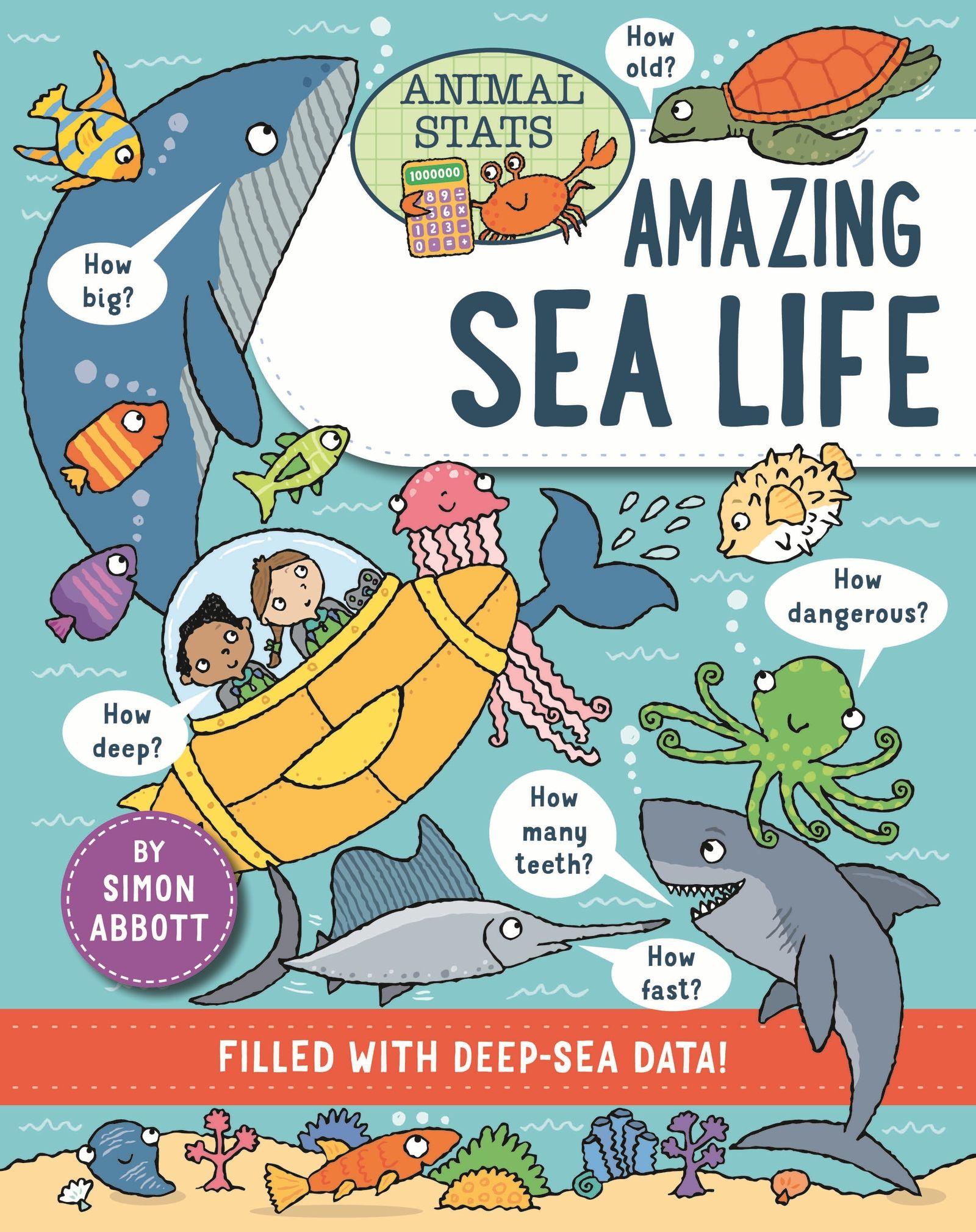 Vorderes Coverbild Animal Stats: Sea Life