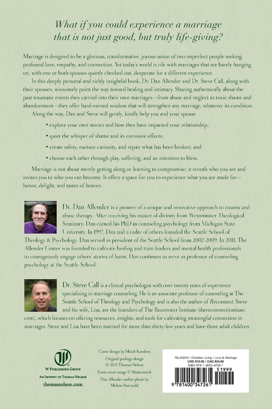 Rückseitencover The Deep-Rooted Marriage