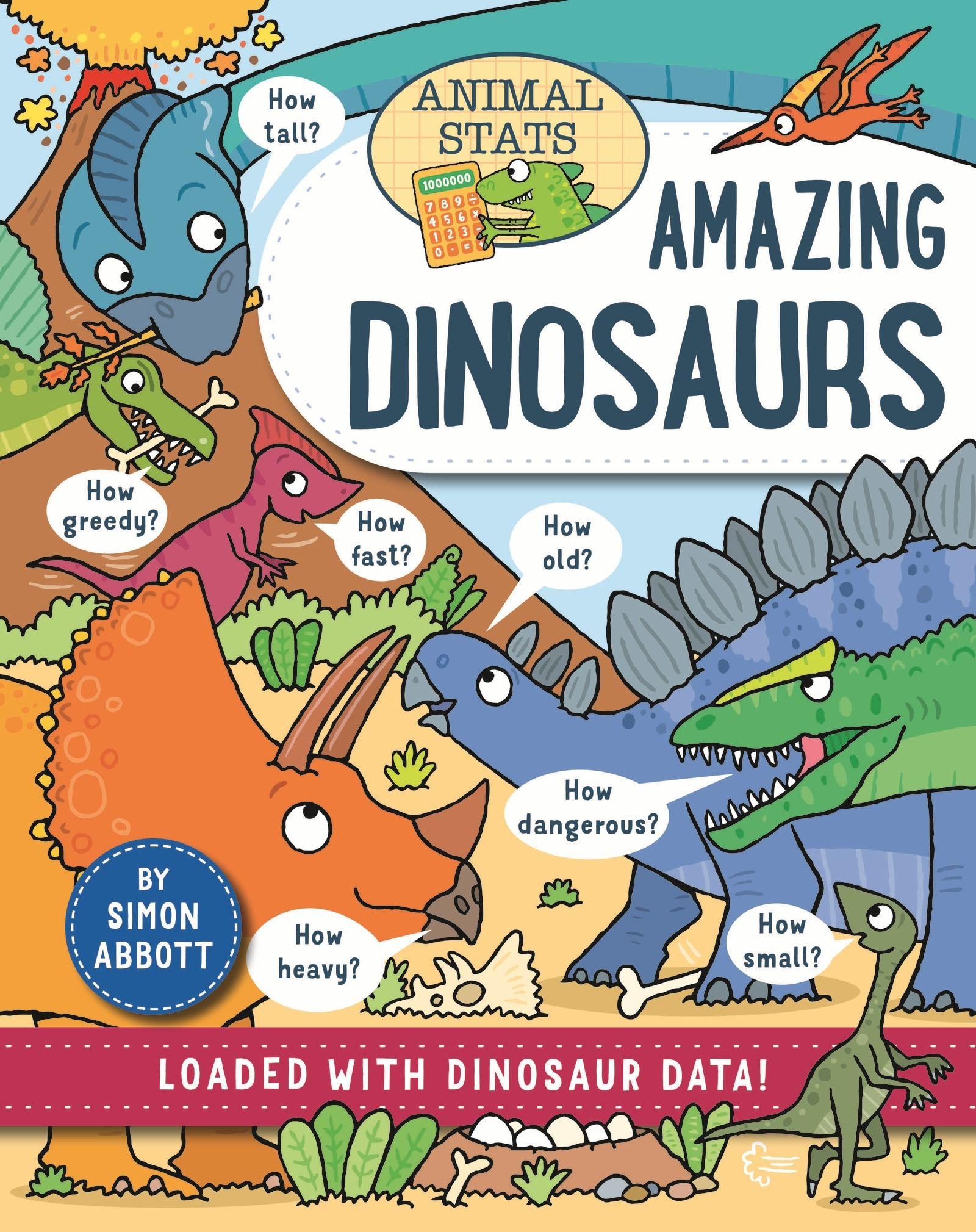 Vorderes Coverbild Animal Stats: Dinosaurs