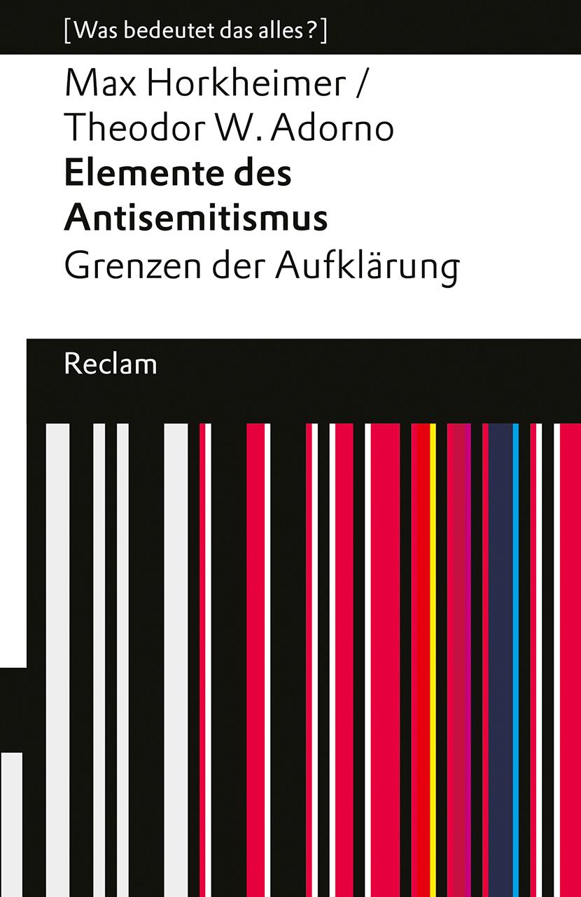 Vorderes Coverbild Elemente des Antisemitismus. Grenzen der Aufklärung