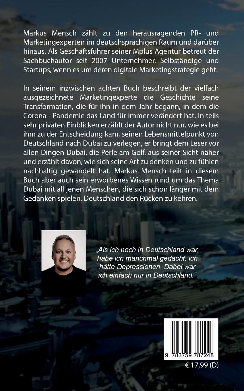 Rückseitencover Neuanfang in Dubai