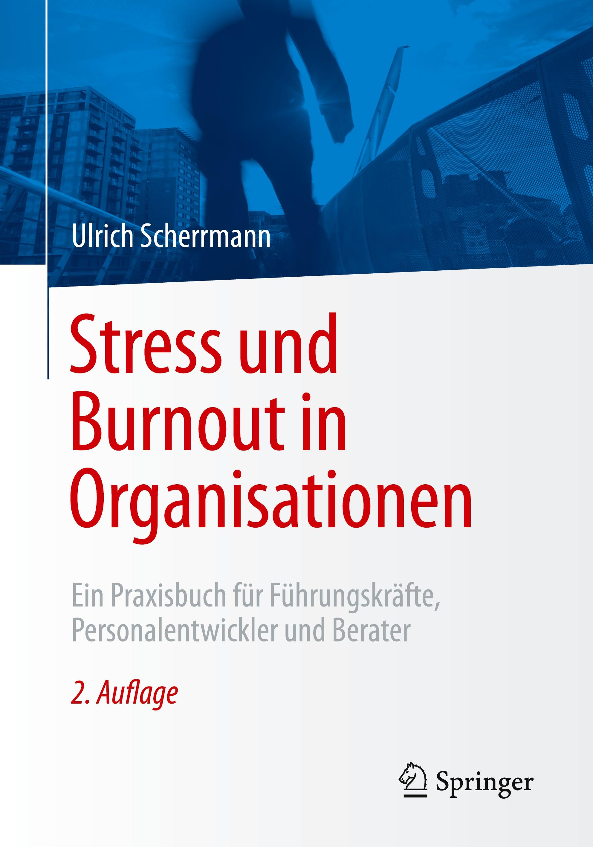 Vorderes Coverbild Stress und Burnout in Organisationen