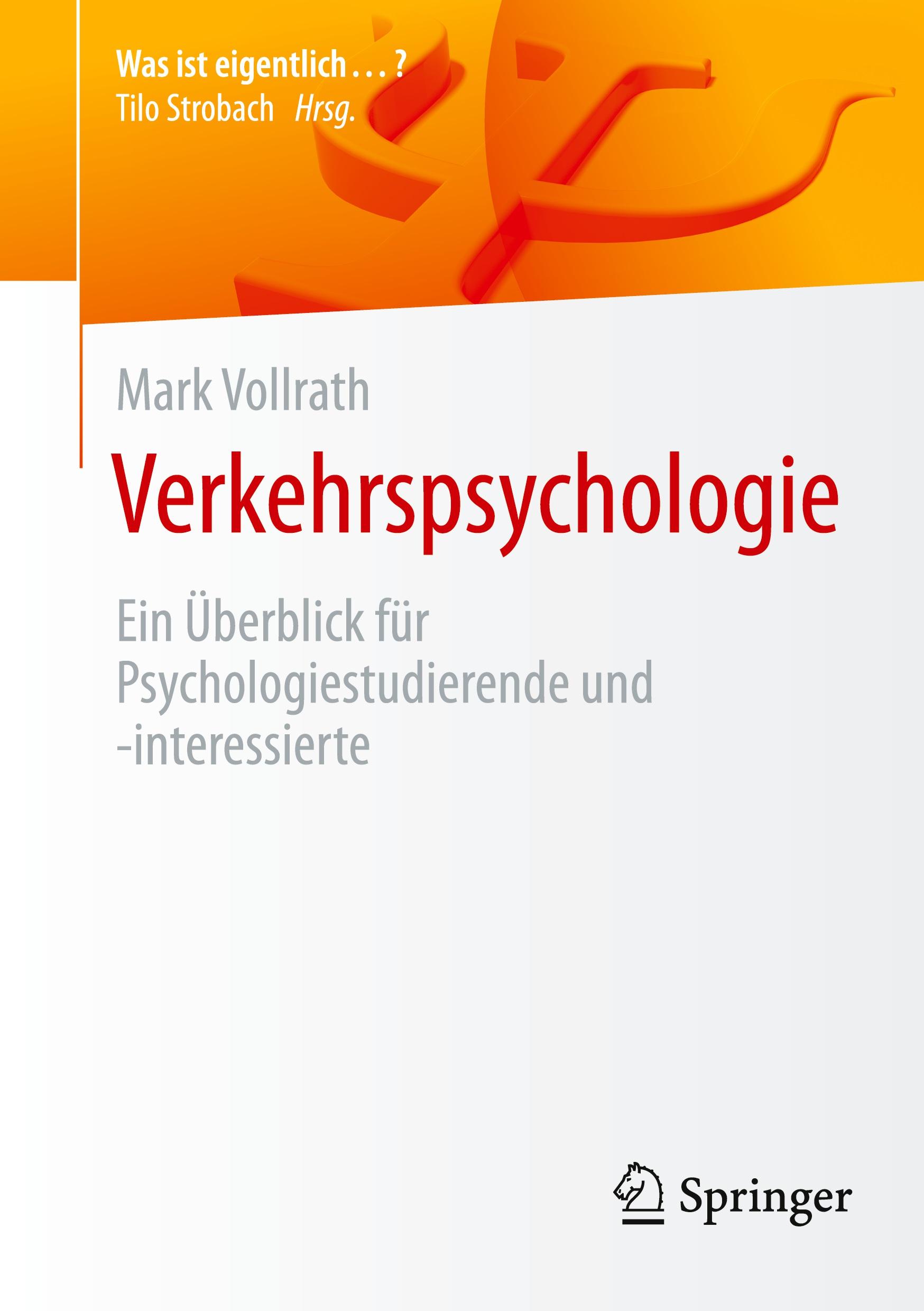 Vorderes Coverbild Verkehrspsychologie