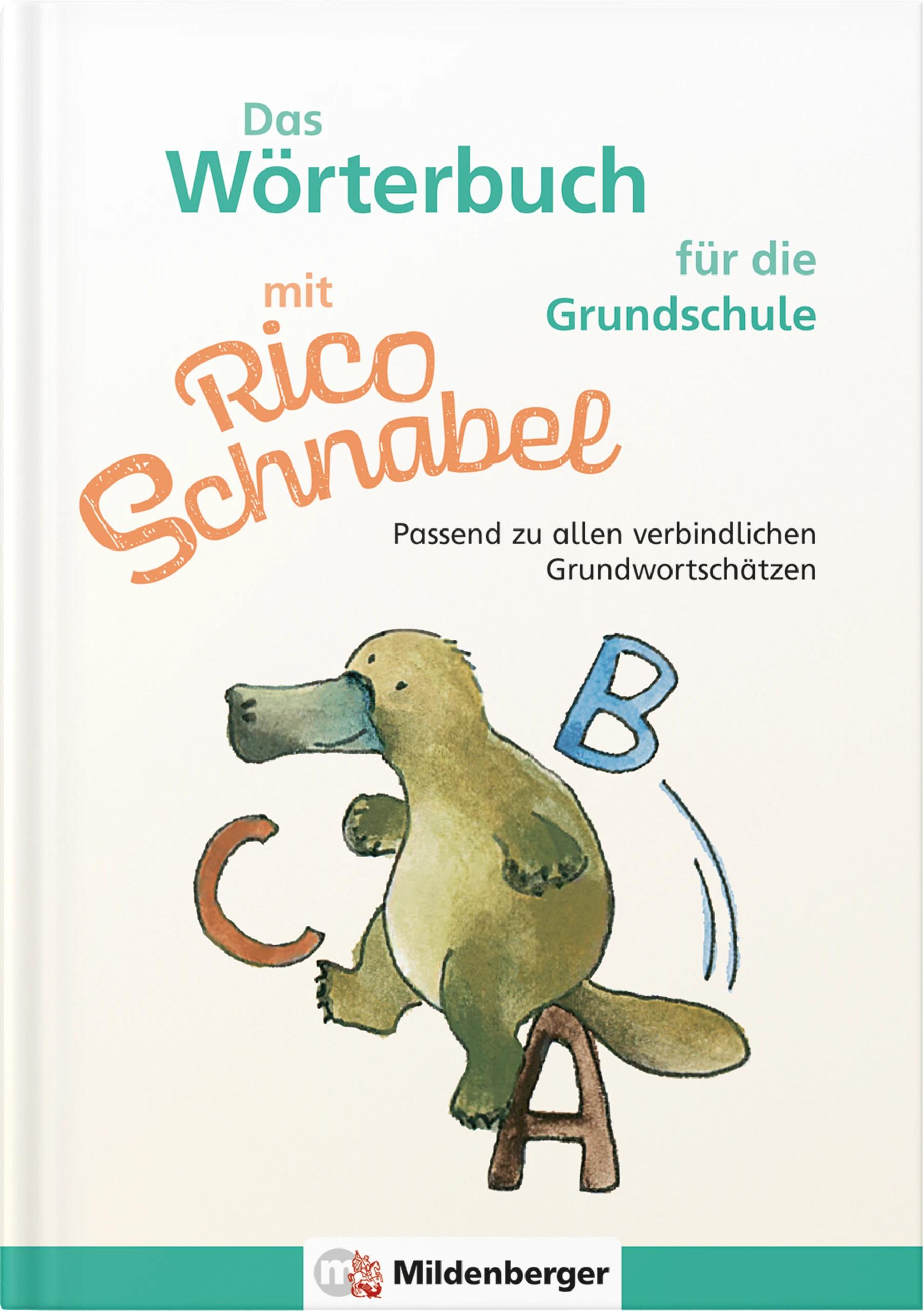 Vorderes Coverbild Das Wörterbuch mit Rico Schnabel - für die Grundschule