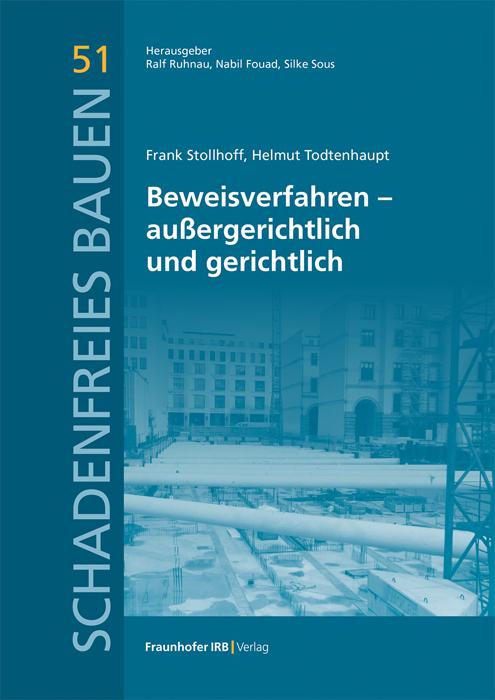 Vorderes Coverbild Beweisverfahren - außergerichtlich und gerichtlich